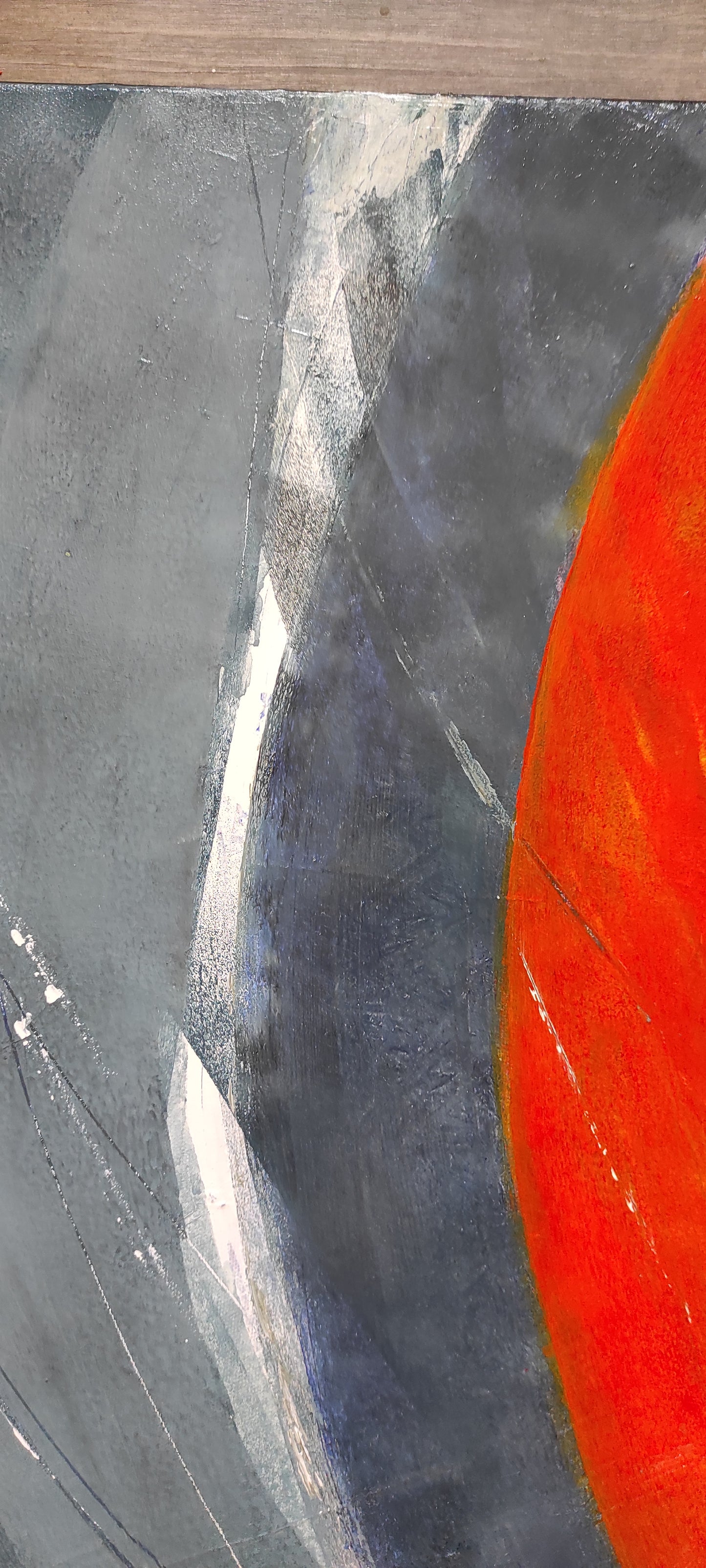 DETAIL GRAND TABLEAU VOILIERS ADELINE METRO PEINTRE DE LA MER