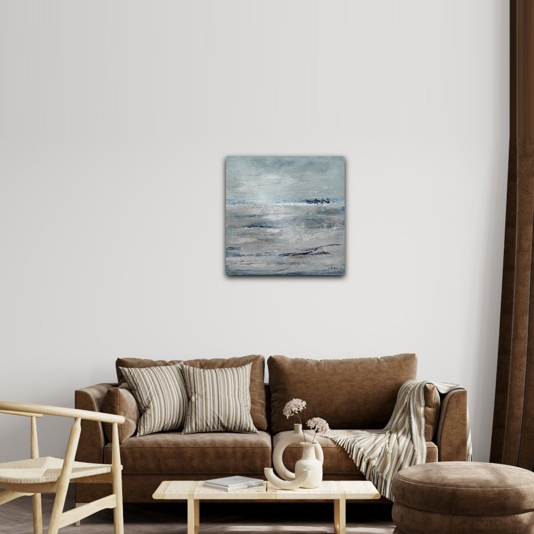 Horses on the beach Cabourg Adeline Metro Art