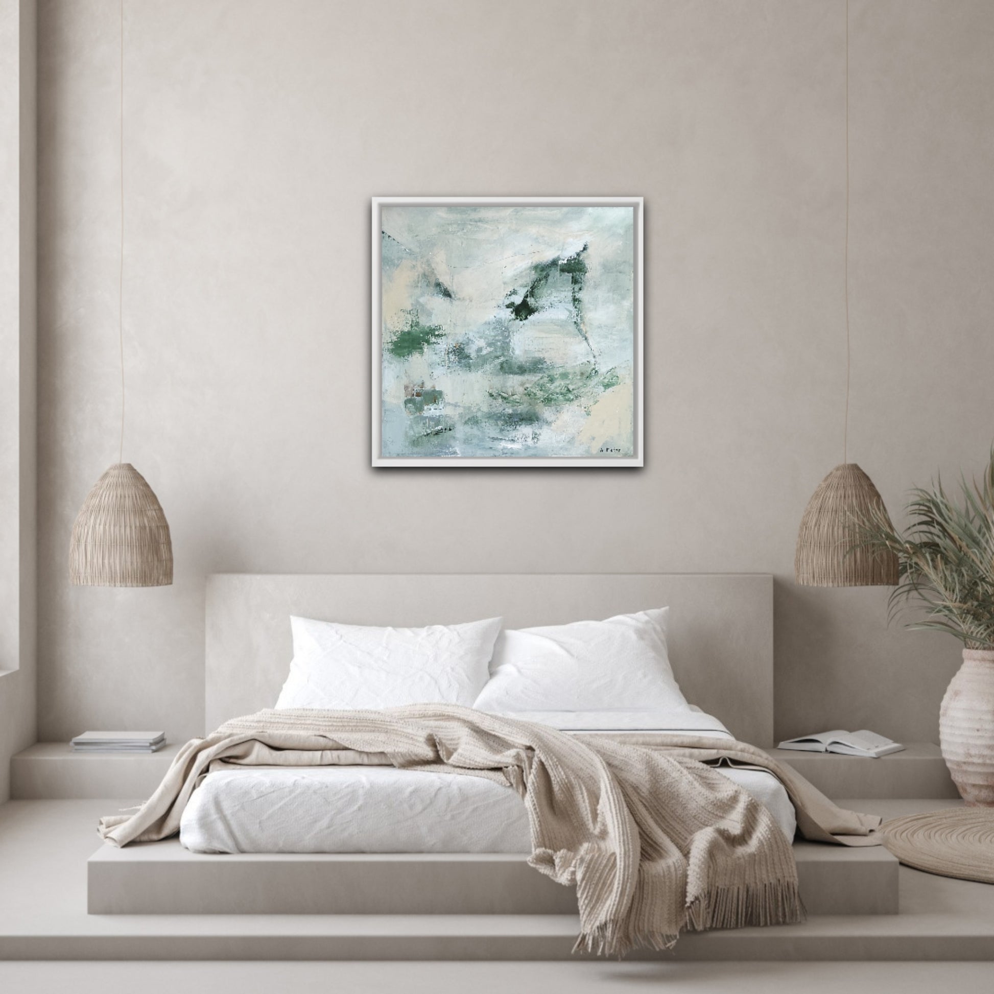 DECO TOILE ABSTRAITE ADELINE METRO