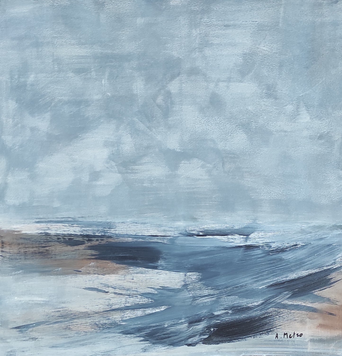 TOILE PLAGE CABOURG ADELINE METRO