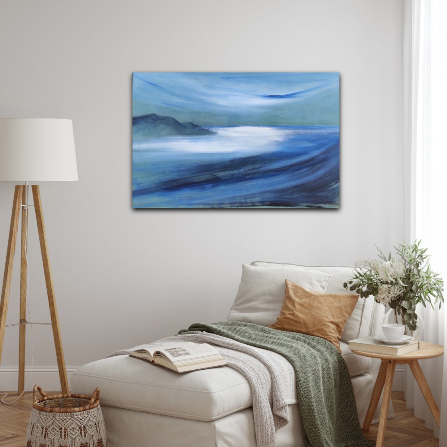 TOILE MER ARTISTE DECORATION SOBRE