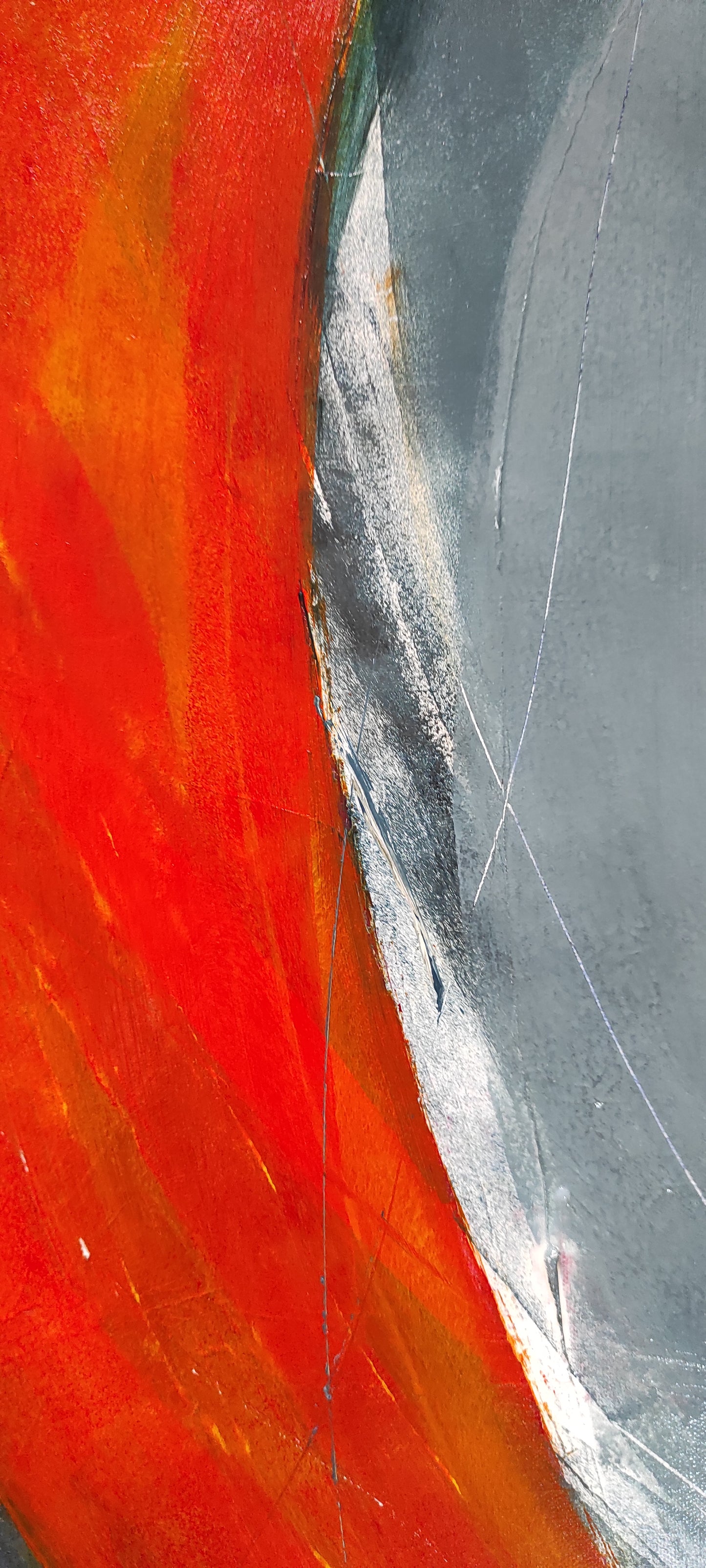 DETAIL TABLEAU VOILIERS ADELINE METRO PEINTRE DE LA MER