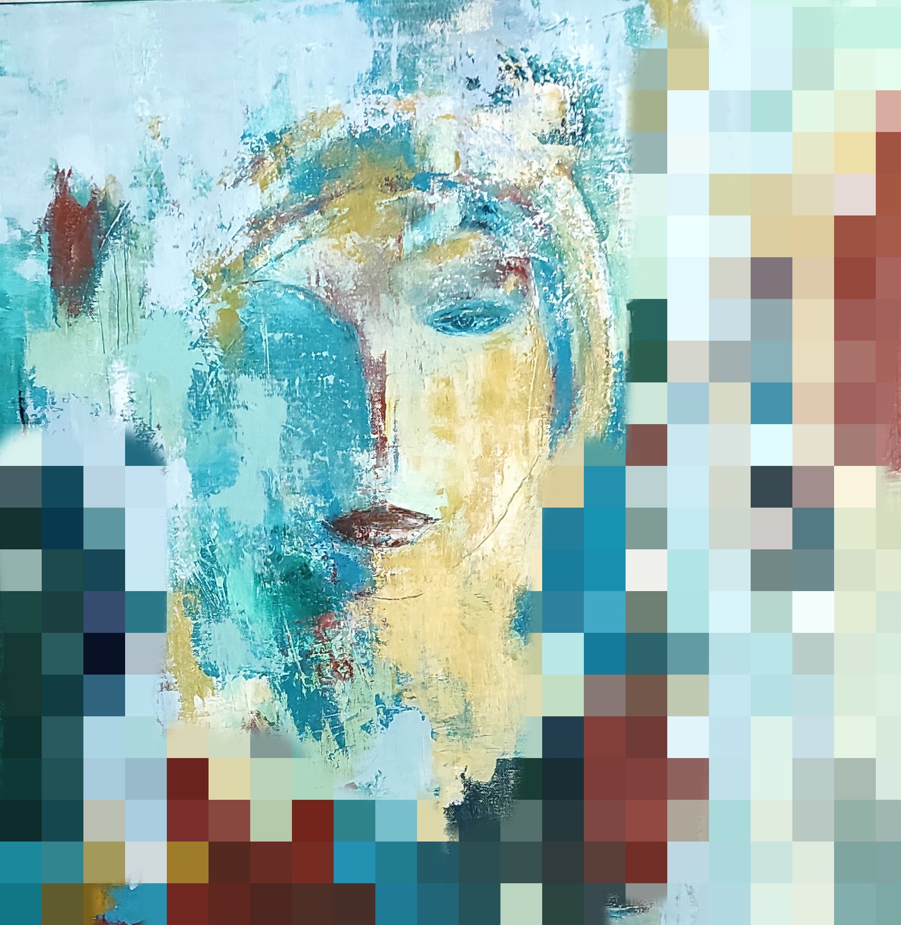 impression pour decoration murale originale d'après Adeline Metro - 