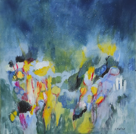 TOILE FLEURS ADELINE METRO